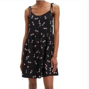 Levi’s palm tree black sundress NWT Large